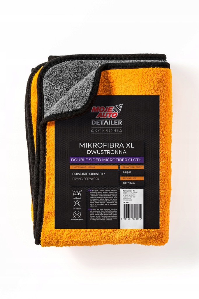 MOJE AUTO MIKROFIBRA DWUWARSTWOWA XL 840G 60X90CM