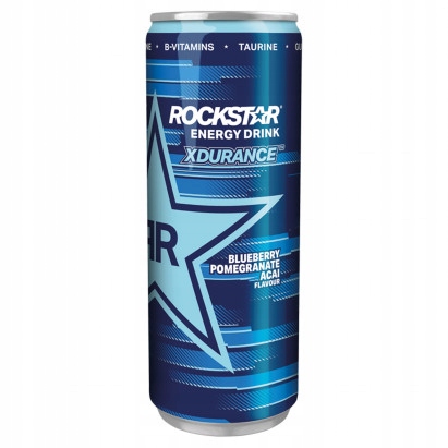 Rockstar Energy Drink 250ml XDurance Jagoda Granat