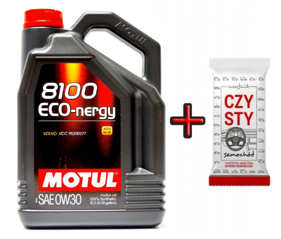 Olej MOTUL 8100 Eco-nergy 0W30 0W-30 5L + CZYSTY