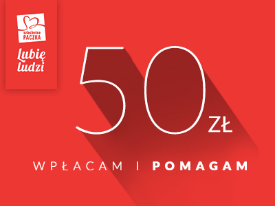 50 zł Wpłata na Szlachetną Paczkę