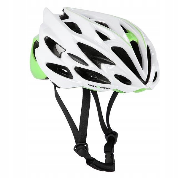 MTW58 BIAŁO-ZIELONY ROZM. L (57-63 cm) KASK NILS E