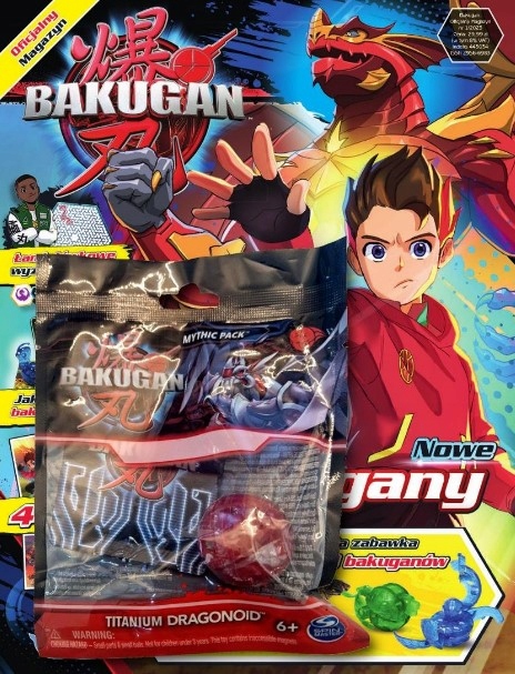 BAKUGAN 1 / 2023 figurka + karty