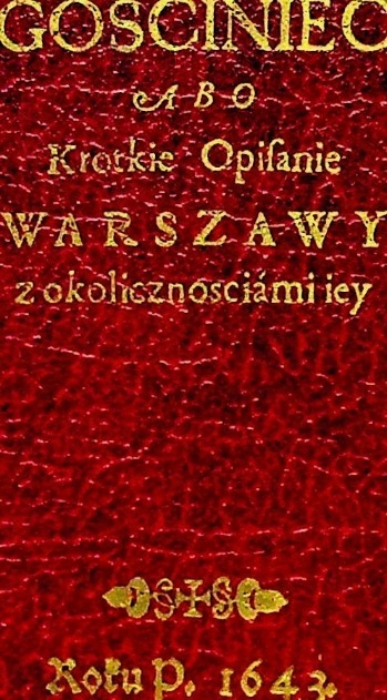 Gościniec albo krótkie opisanie Warszawy