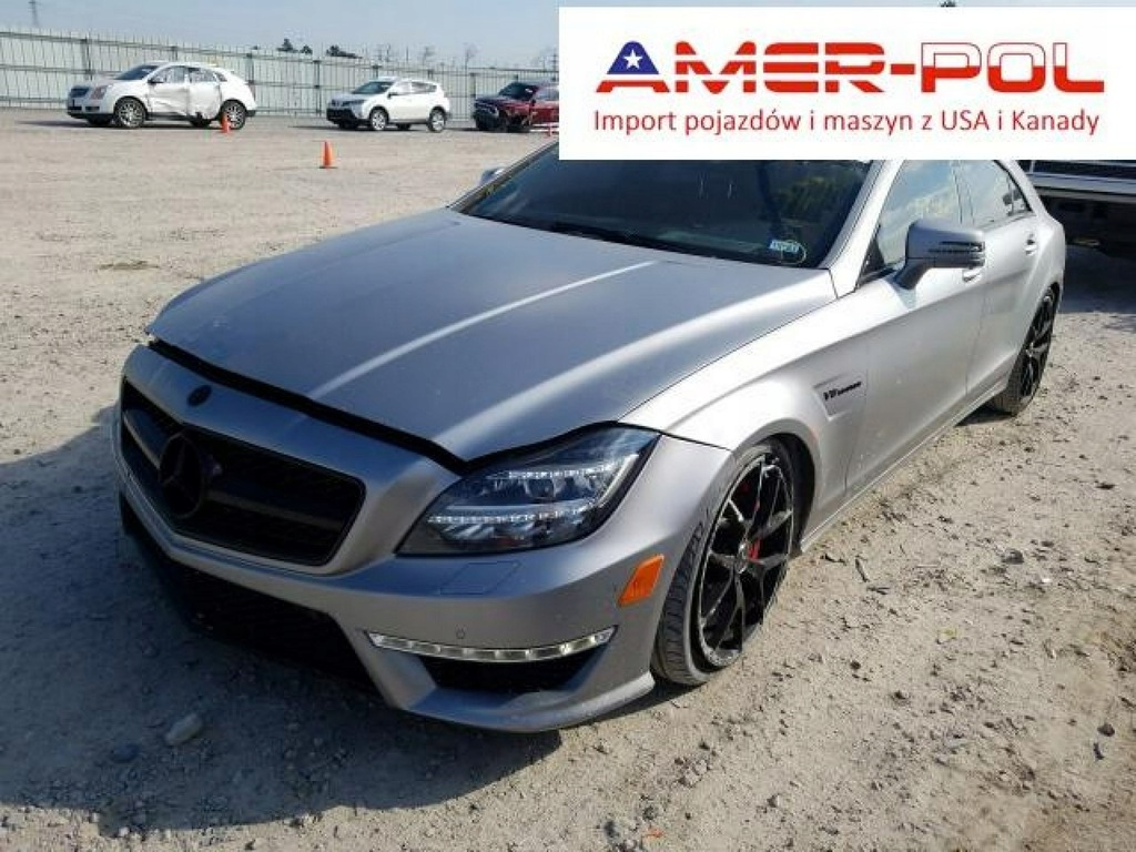 MERCEDES CLS 63 AMG, 2012, 5.5L, uszkodzony tył
