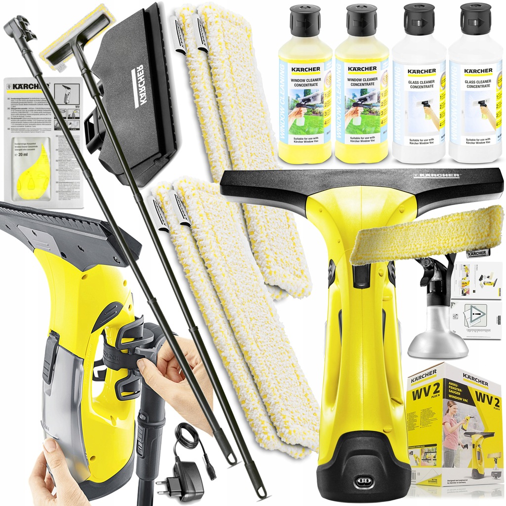 KARCHER WV2 MOCNA MYJKA DO OKIEN SZYB WYSOKIE OKNA 11902197546