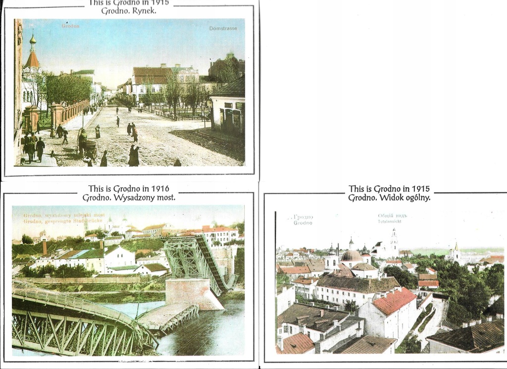 Grodno-zestaw pocztówek
