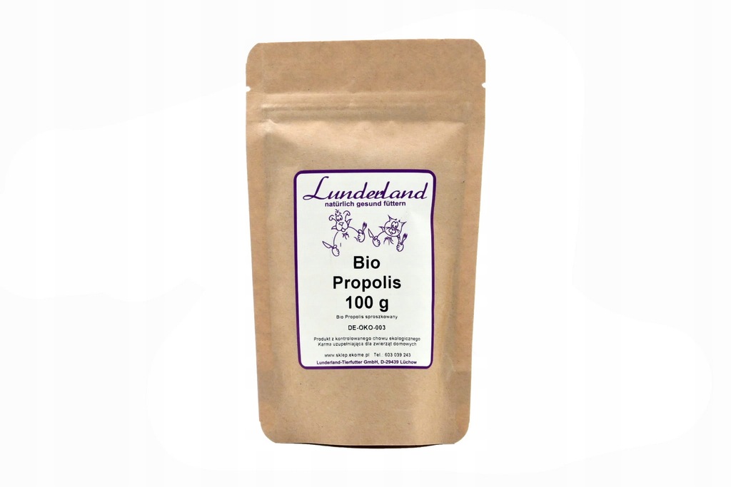 Lunderland BIO propolis ekstrakt 70% 100 g