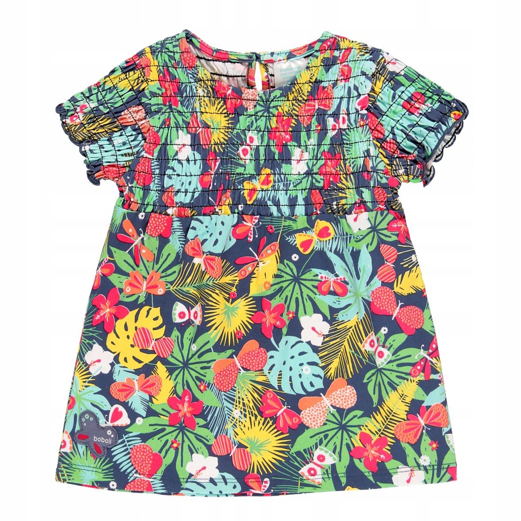 Sukienka BUTTERFLY & FLOWERS 242042-9571 BOBOLI