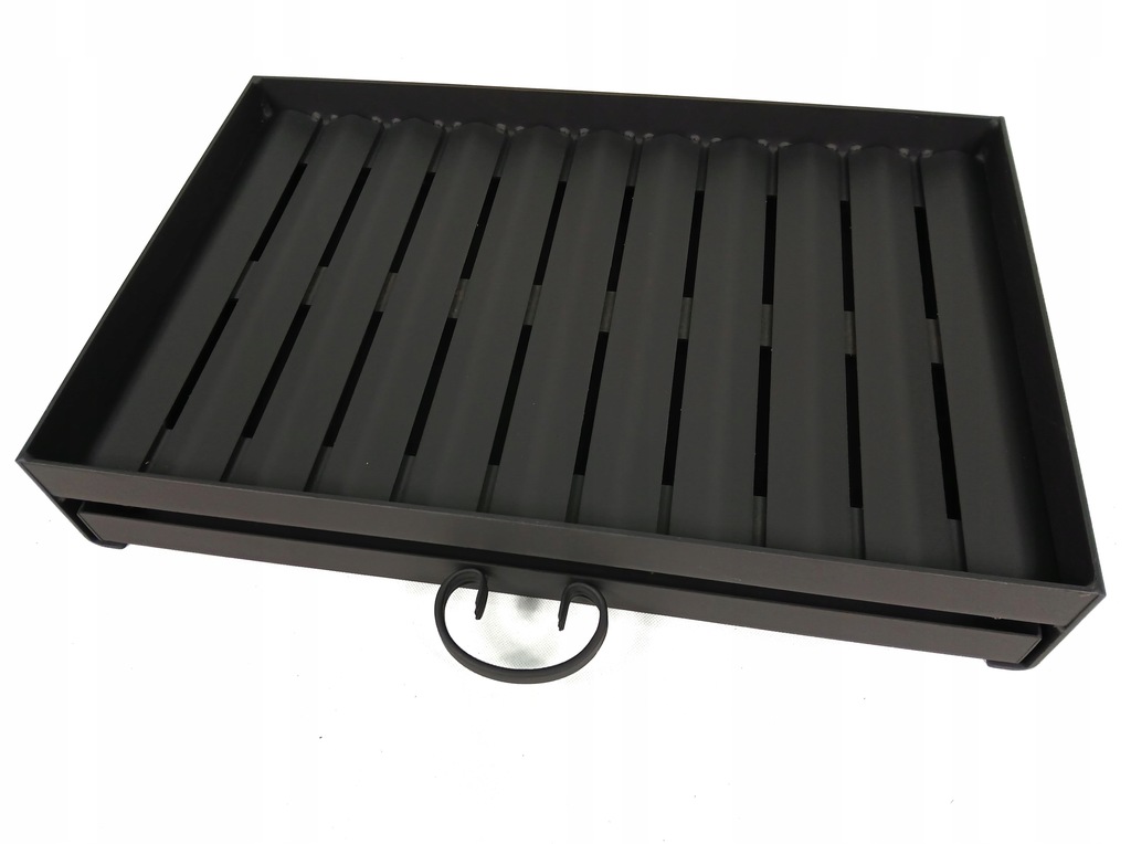 Palenisko do grilla 60x40 cm wysuwany popielnik grill murowany kominek piec