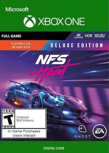 Need for Speed Heat Deluxe Edition XBOX ONE KLUCZ