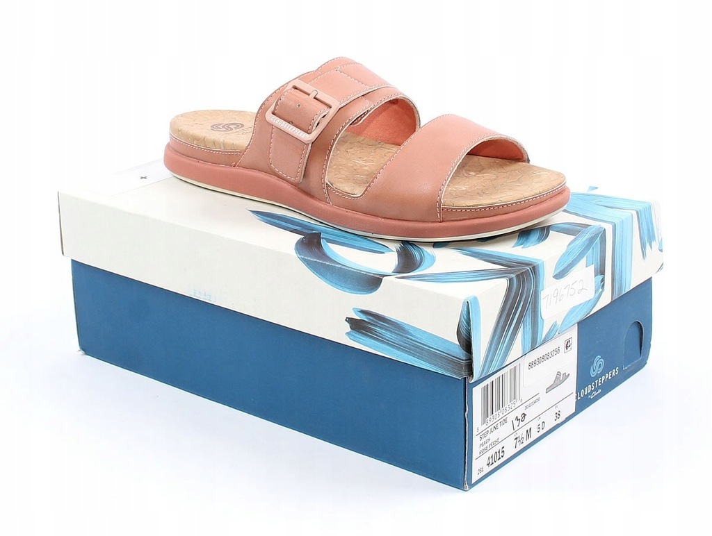 Clarks Step June Tide klapki damskie 38