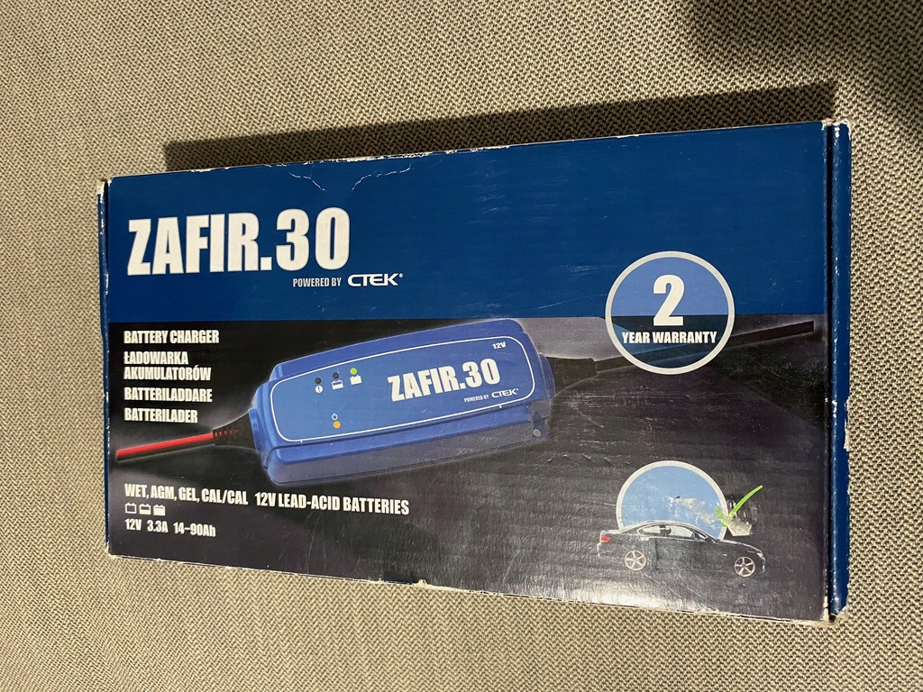 ładowarka akumulatorów CTEK ZAFIR.30 - jak nowa!