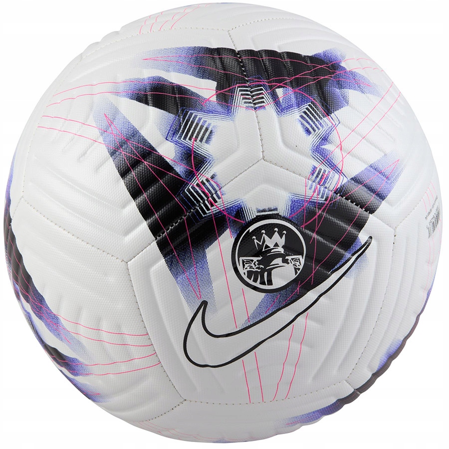 PIŁKA NIKE PREMIER LEAGUE ACADEMY TRENINGOWA NOŻNA BIAŁA- FIOLETOWA R.5