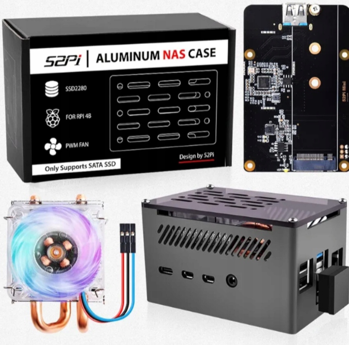 Mikrokomputer GeeekPi Raspberry Pi 4 Model B