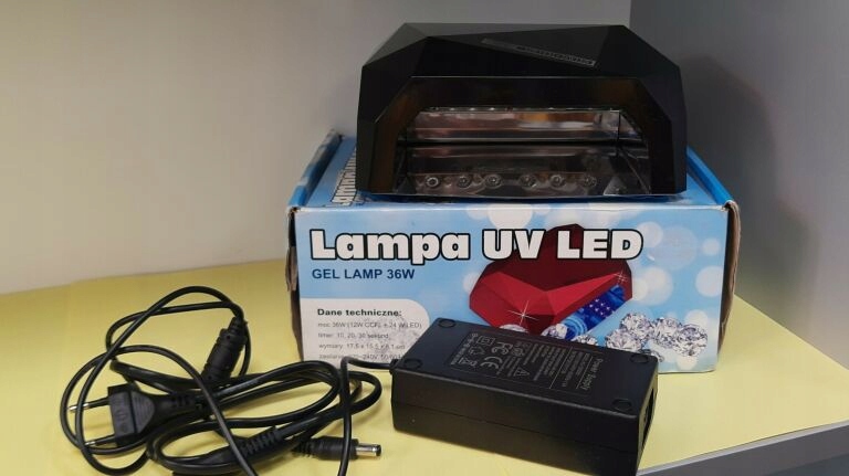 LAMPA DO PAZNOKCI LED/UV 2W1 36W PUD