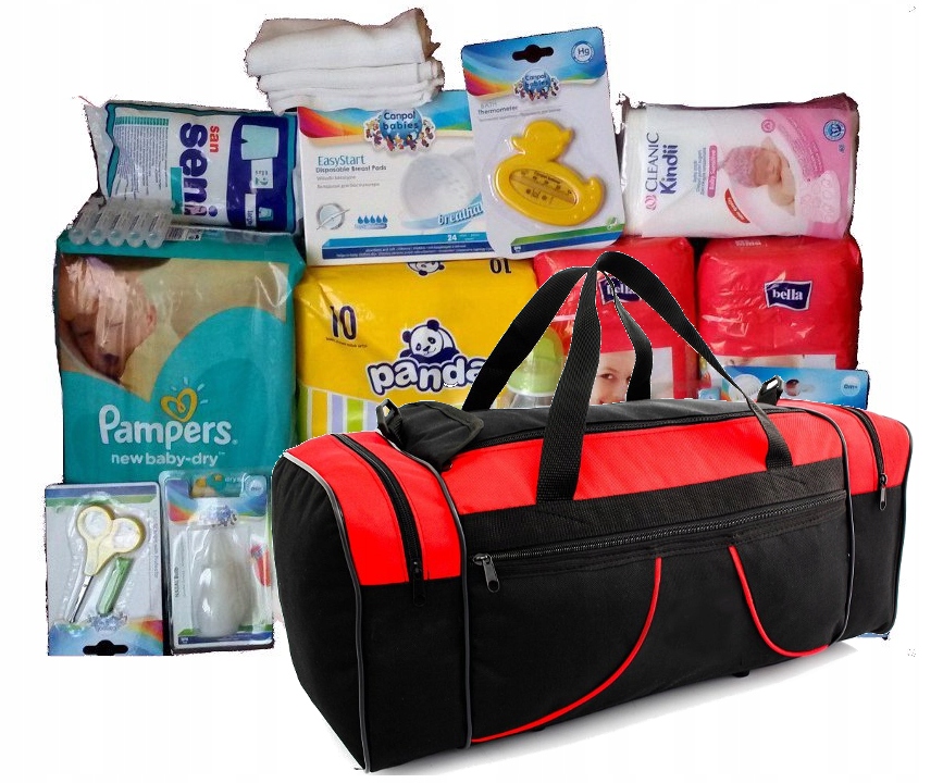 Wyprawka Torba do porodu szpitala Noworodka, MAMY - 7809420204