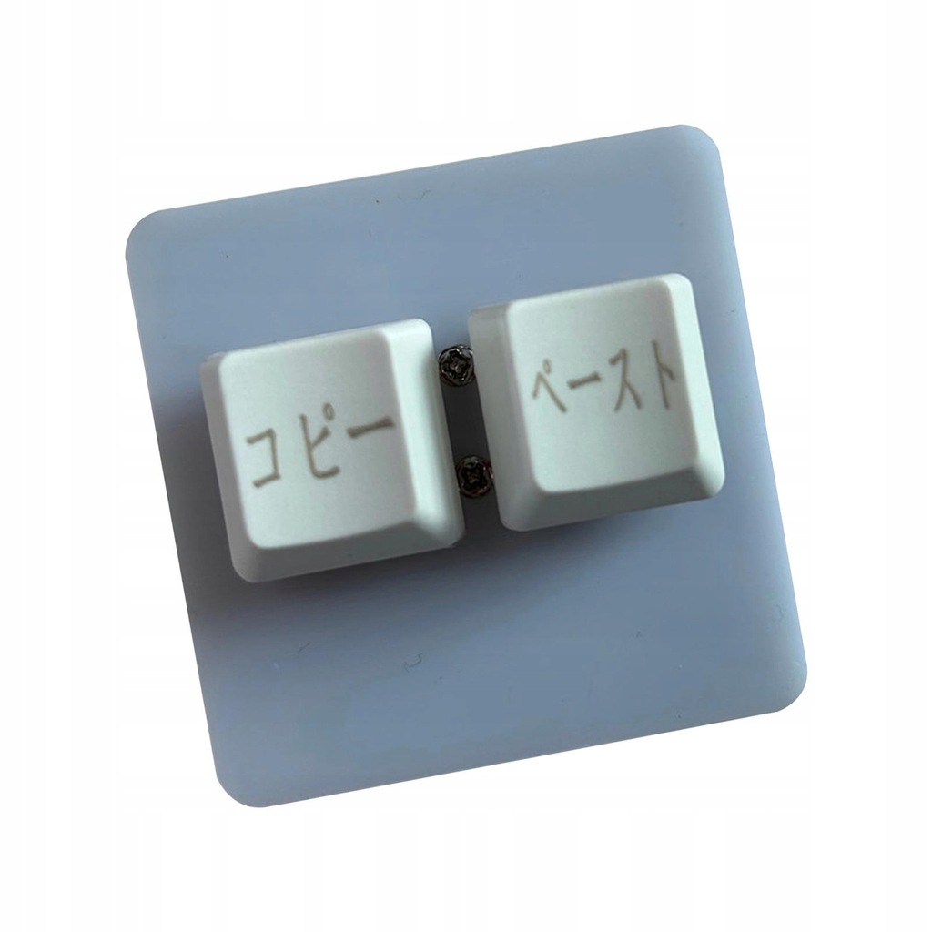 2 Keys Copy Paste Keyboard 2 Key Programming Keyboard Professional white