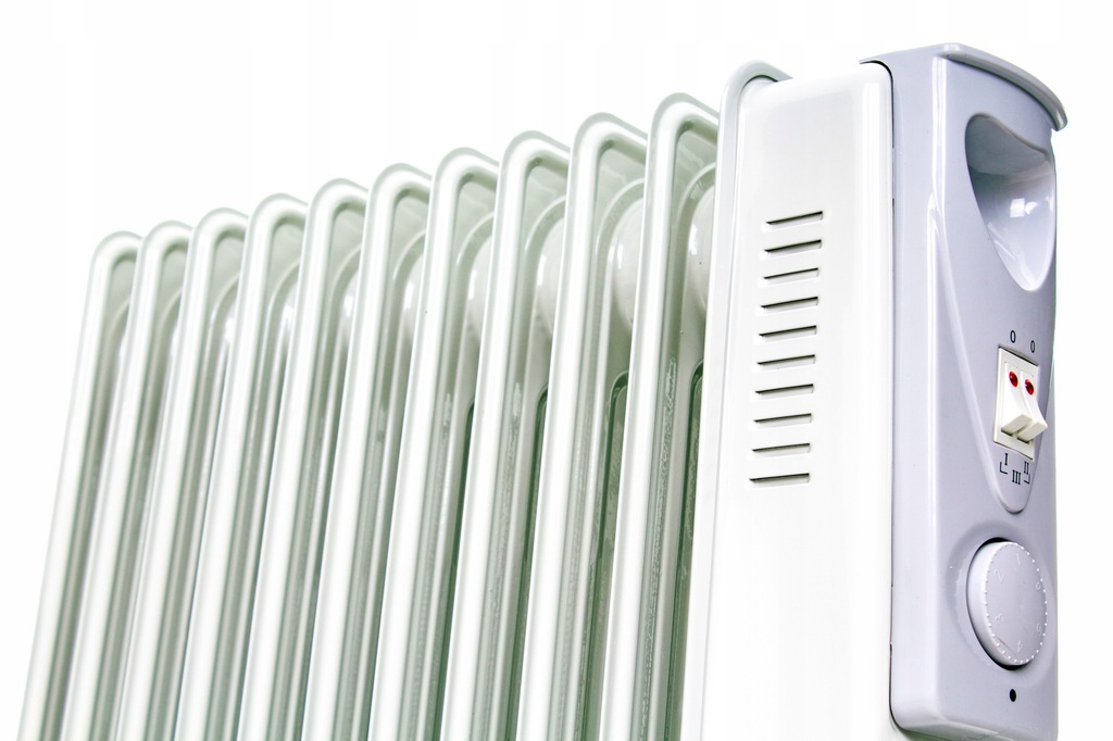 MOCNY GRZEJNIK ELEKTRYCZNY OLEJOWY PRZENOŚNY 2500W - 7533495637