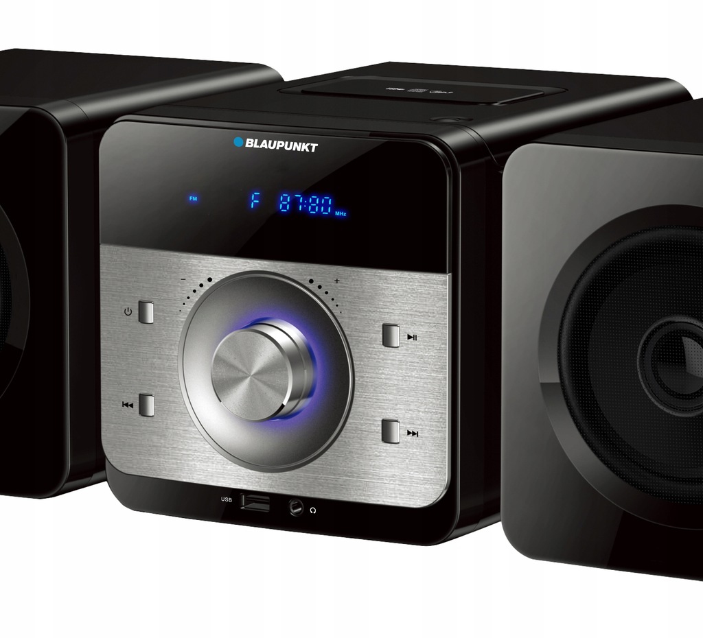 Mini wieża Blaupunkt MS6BK CD USB MP3 PILOT 30W