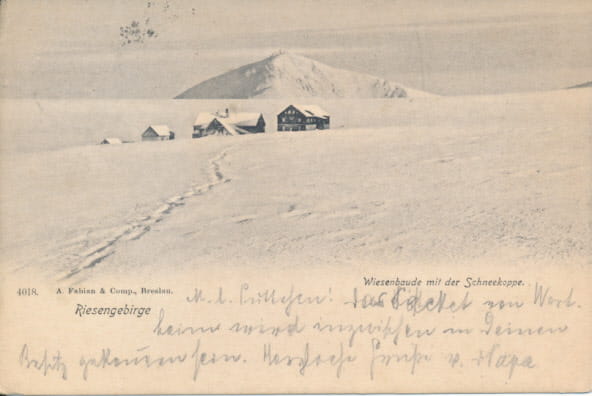 Pocztówka Śnieżka - 022366