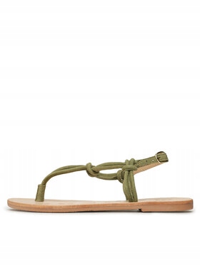 manebi Sandały Suede Leather Sandals V 2.0 Y0 Khaki