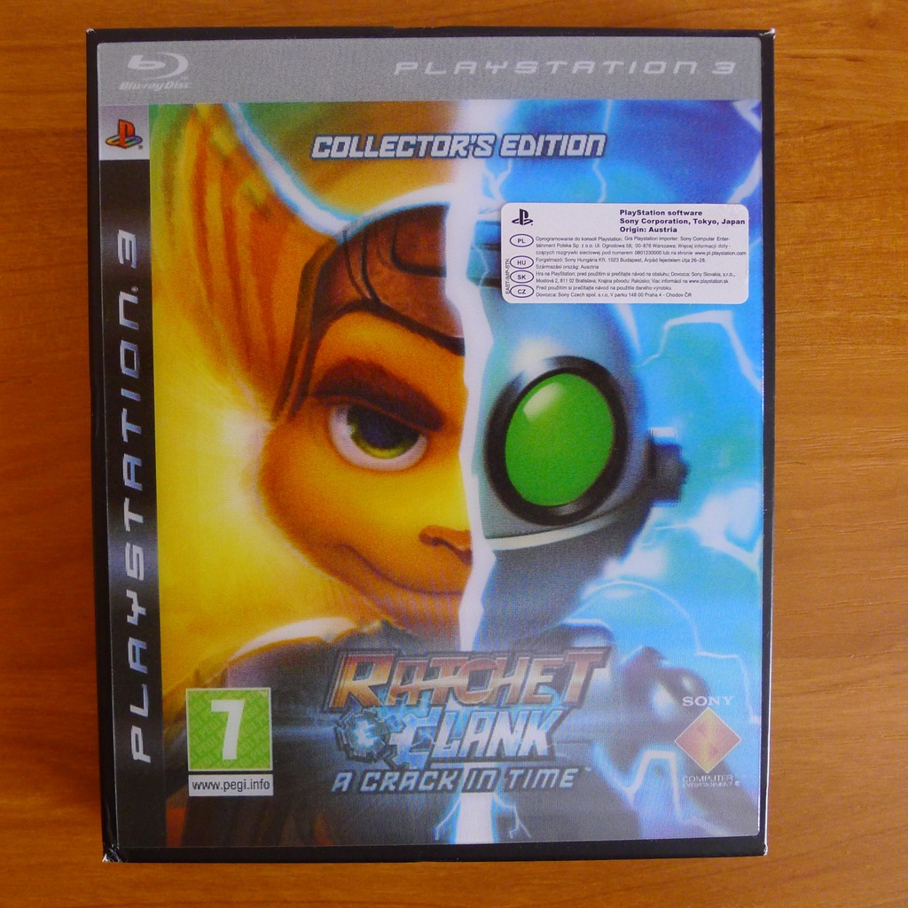 RATCHET AND CLANK A CRACK IN TIME LIMITED EDITION 12135625934