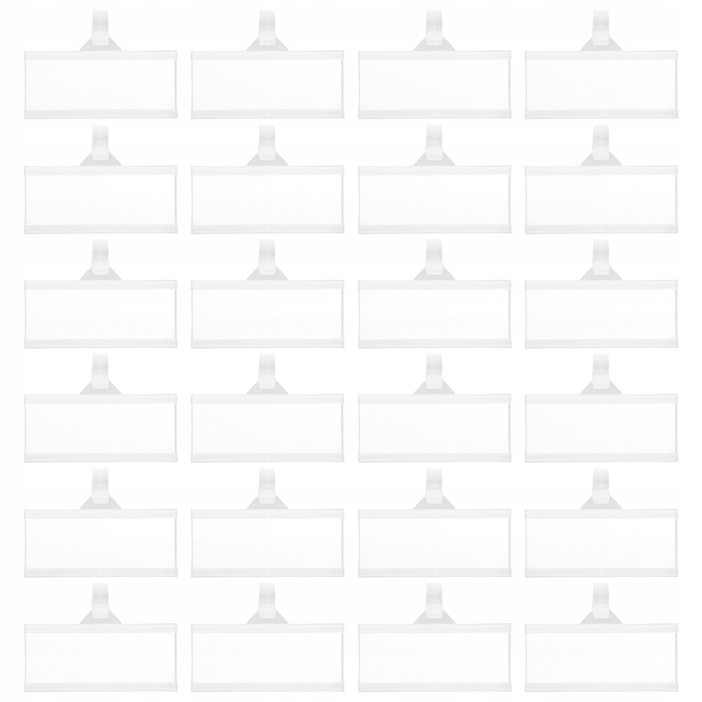 SHELF LABEL HOLDER WIRE SHELVING TAGS DATA