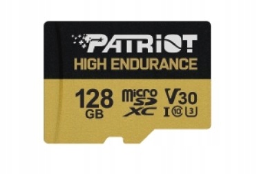 PATRIOT Karta microSDHC 128GB V30 High Endurance