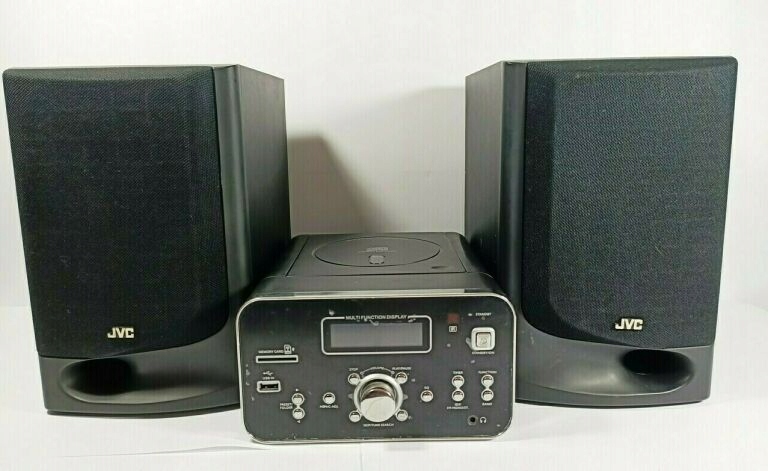 WIEŻA JGC MS 203 + 2 GŁOŚNIKI JVC /CD/USB/SD/AUX