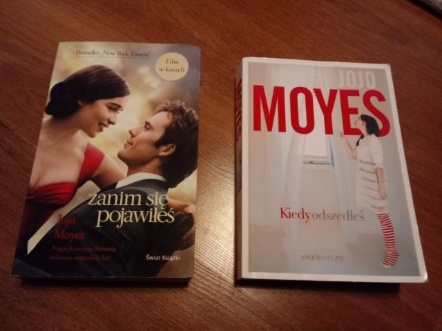 książka Jojo Moyes 2 części Zanim się pojawiłeś...