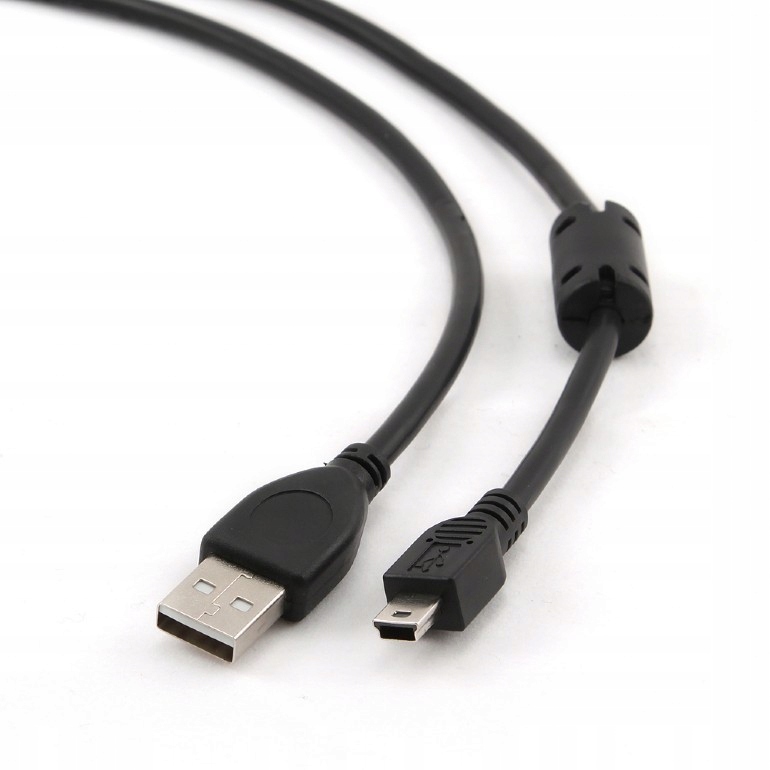 GEMBIRD Kabel miniUSB 2.0 CANON FERRYT 1.8m czarny