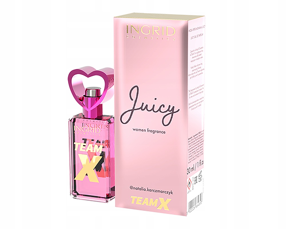 TEAM X WODA PERFUMOWANA INGRID JUICY