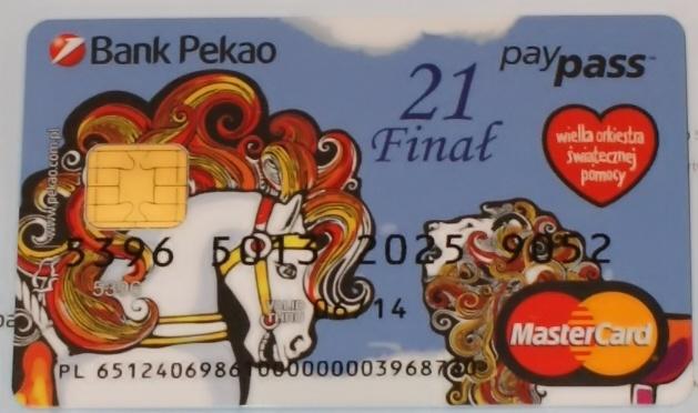 Karta płatnicza PKO MasterCard PayPass - 21 Finał