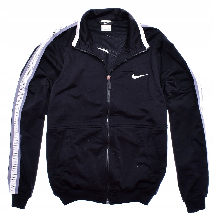 9133-3 ...NIKE... s#k SYGNOWANA BLUZA LAMPASY r.S