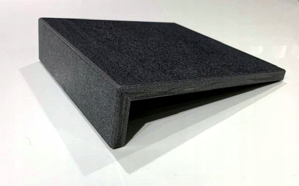 Płytki na schody 30x60 z kapinosem GRAFIT SZARY