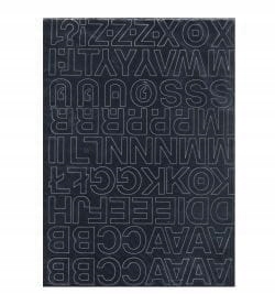 Litery samoprzylepne 25mm czarne Helvetica Ardruk