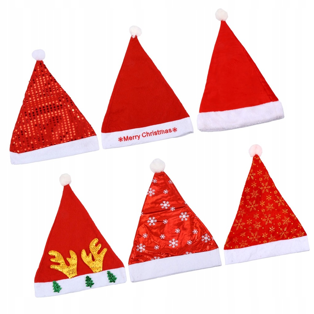 Christmas Costume Hat Santa Flash Tableware