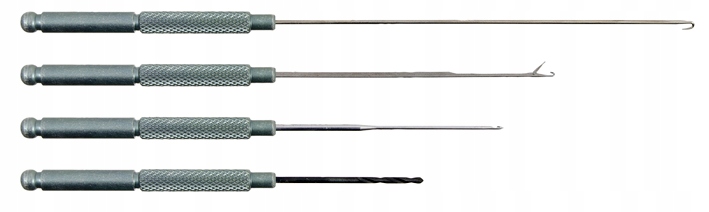 ZESTAW IGIEŁ,WIERTER KONGER STEEL DO KULEK PROTEINOWYCH TEAM CARP 966000048