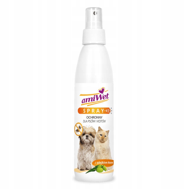 AMIWET Spray ochronny na pchły i kleszcze 200 ml