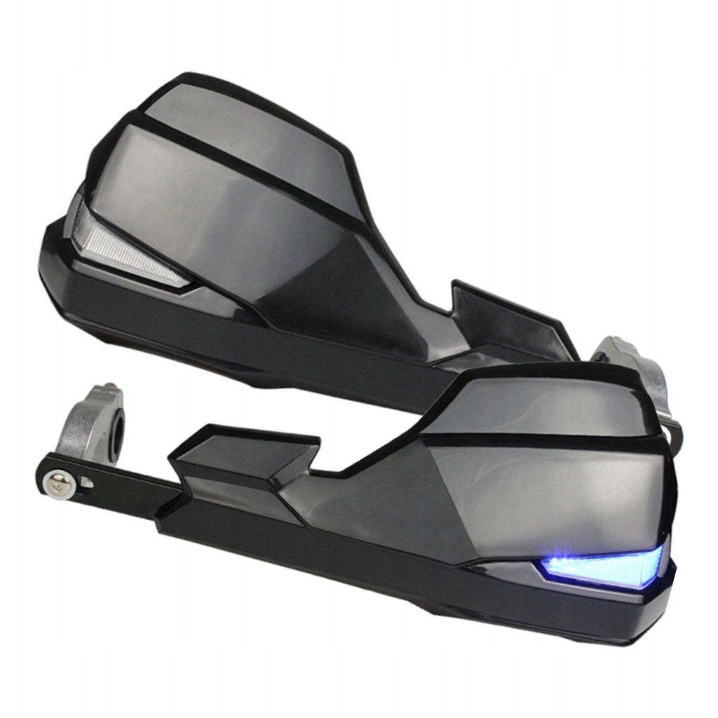 2 . Zestaw rączek motocyklowych z lampą LED z