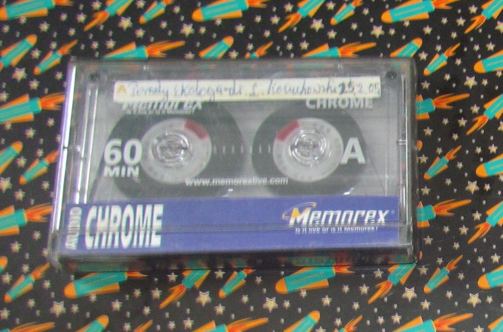 Kaseta magnetofonowa Memorex Audio Chrome 60