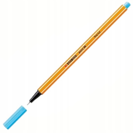 Cienkopis Point 88 jasny niebieski Stabilo