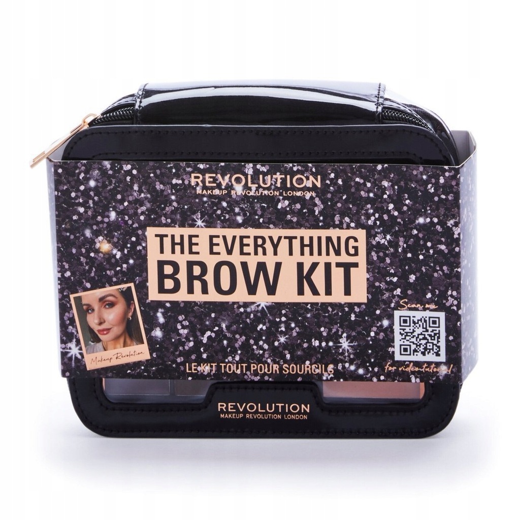 Makeup Revolution Zestaw prezentowy The Everything Brow Kit 1op.