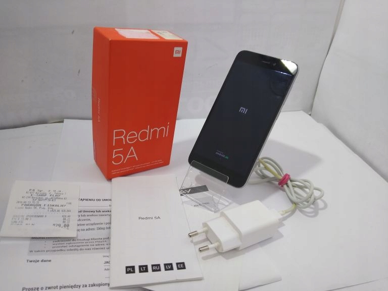 TELEFON XIAOMI REDMI 5A GWAR.DO 08.2020R KOMPLET