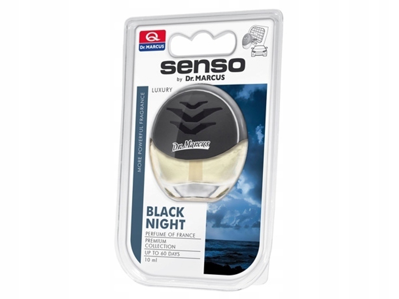 SENSO LUXURY, BLACK NIGHT ZAPACH SAMOCHODOWY