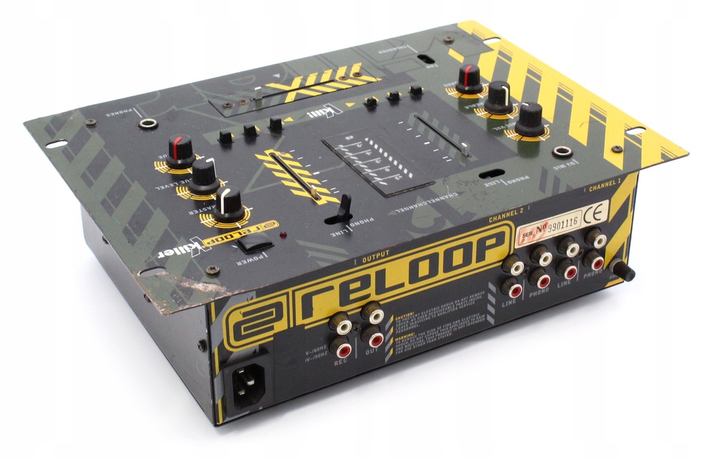 MIXER MIKSER AUDIO RELOOP KILLER 12128336275 oficjalne archiwum Allegro