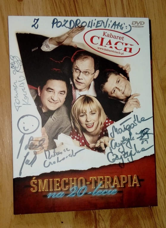 Kabaret CIACH - DVD - autografy - aukcja dla Kuby