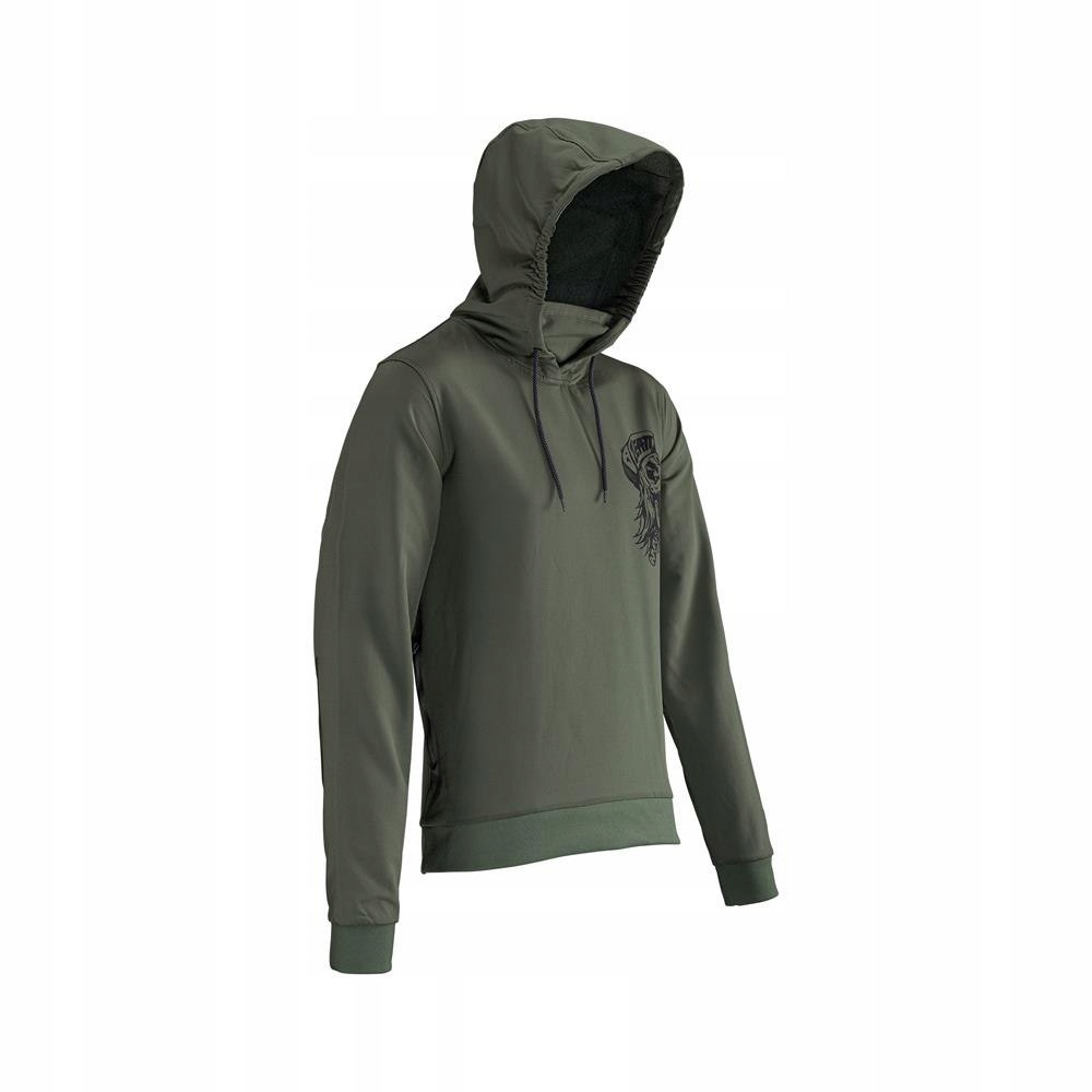 LEATT BLUZA MTB GRAVITY 3.0 HOODIE SPINACH L