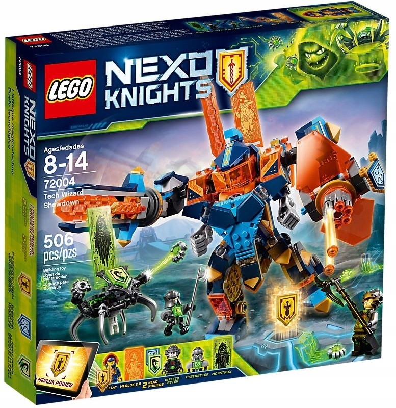 LEGO Nexo Knights Starcie czarodziejów 72004