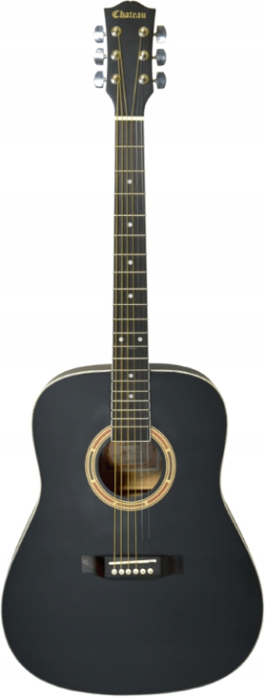 CHATEAU F120 BK CZARNA GITARA AKUSTYCZNA